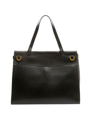 Tilda top handle in pelle liscia nero GIANNI CHIARINI | BS11491MDDPRCK001